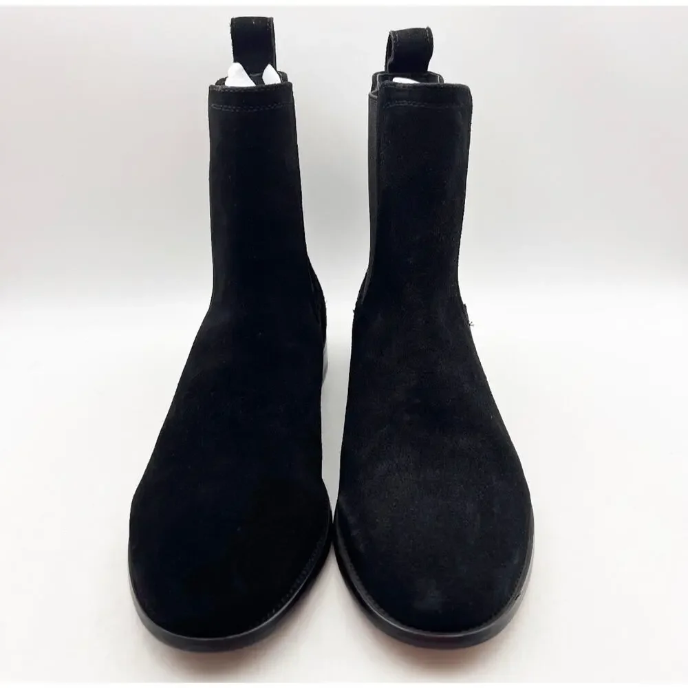 Saint Morta Men's Nomad Chelsea Boots Size 8 EU 42 Black Round Toe NIB